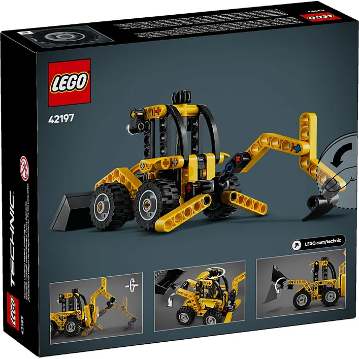 Конструктор LEGO Technic Экскаватор-погрузчик (42197)