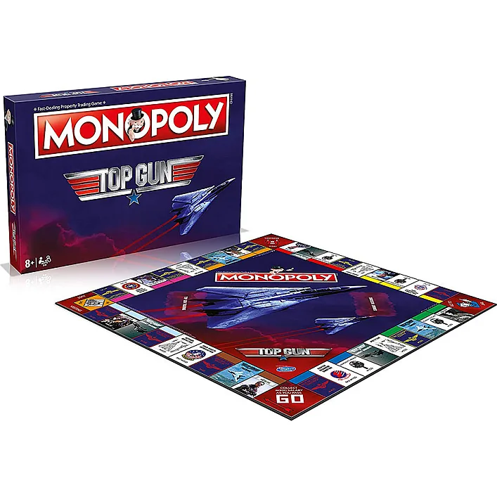 Настольная игра Winning Moves Top Gun Monopoly (WM00548-EN1-6)