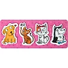 Закладки для книг Kite пластиковые Pets 4x20 шт, 35х50 мм (K22-479-5)