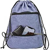 Сумка для взуття Cool For School з 2 блискавками з розширенням унісекс темно-синя (CF85759-24)