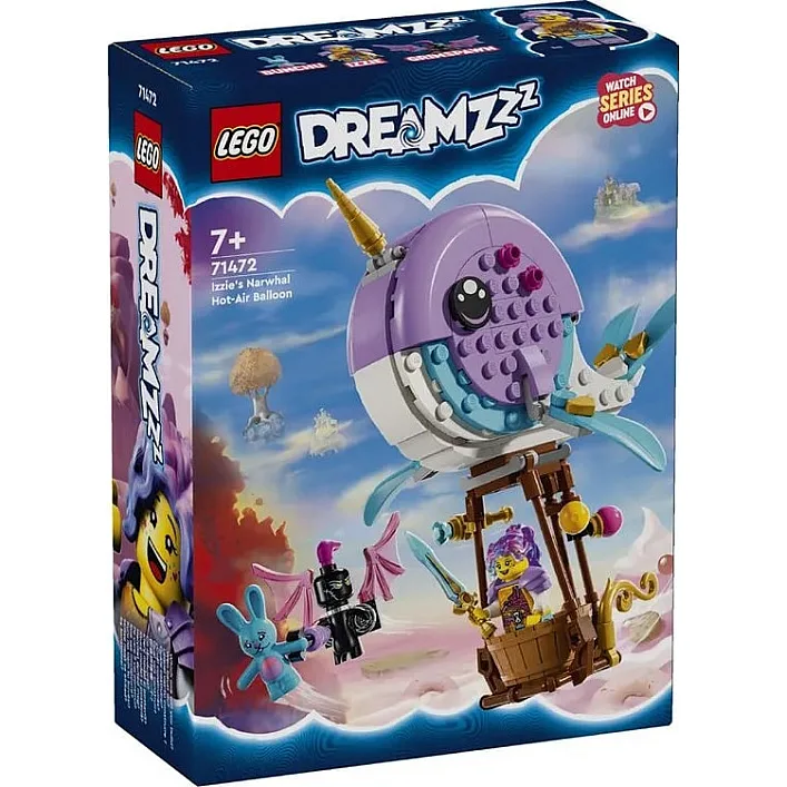 Конструктор LEGO DREAMZzz Воздушный шар Иззи Нарвал 156 деталей (71472)