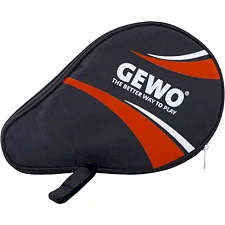 Чехол для ракетки Gewo Round Cover Master з відділенням для м'ячів Black/Red (89679130) (931257)