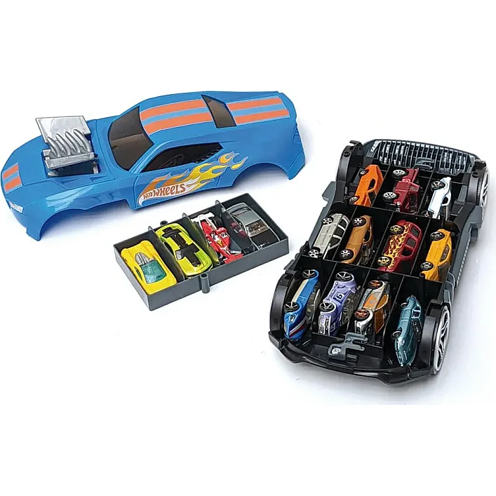 Ігровий набір Hot Wheels Гоночний автомобіль-гараж 2 в 1 (HWCC15)