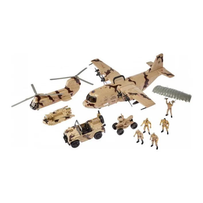 Игровой набор ZIPP Toys Z military team Военный самолет (1828-95A)
