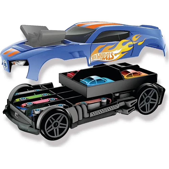 Ігровий набір Hot Wheels Гоночний автомобіль-гараж 2 в 1 (HWCC15)