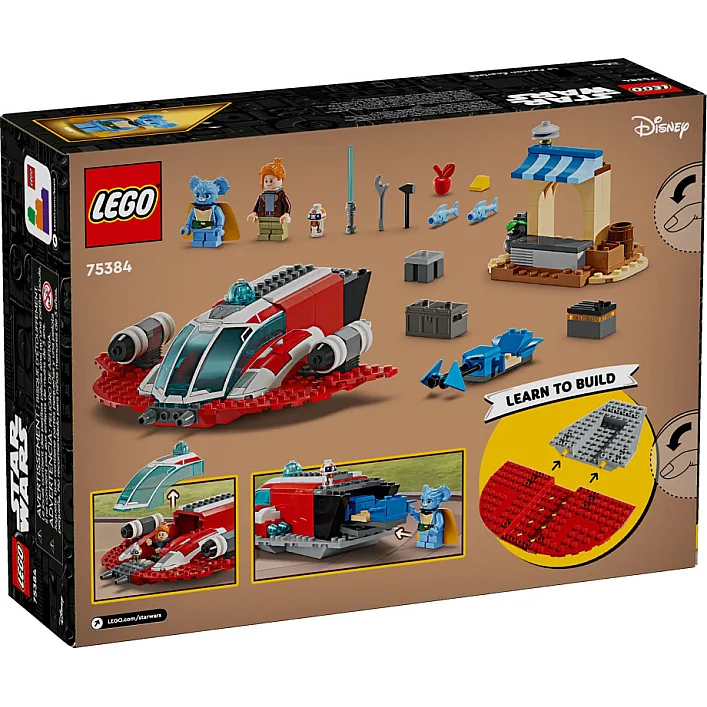 Конструктор LEGO Star Wars Багряный огненный ястреб 136 деталей (75384)