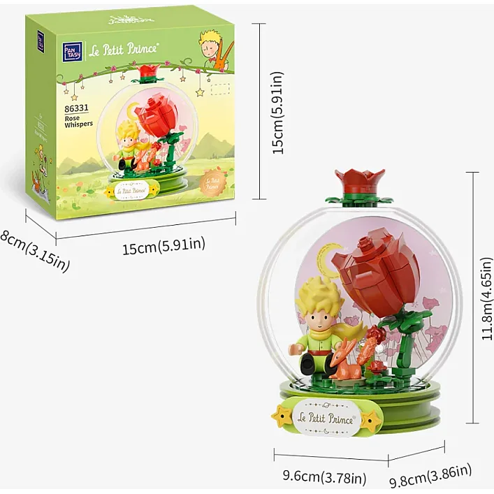 Конструктор Pantasy Le Petit Prince Трояндовий шепіт (86331)