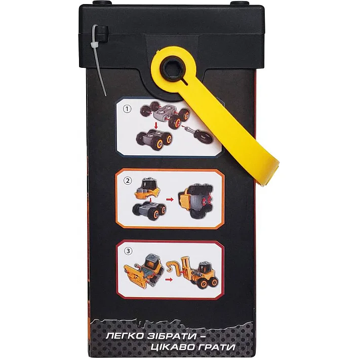Конструктор Microlab Toys Будівельна техніка - крановий маніпулято (MT8912)