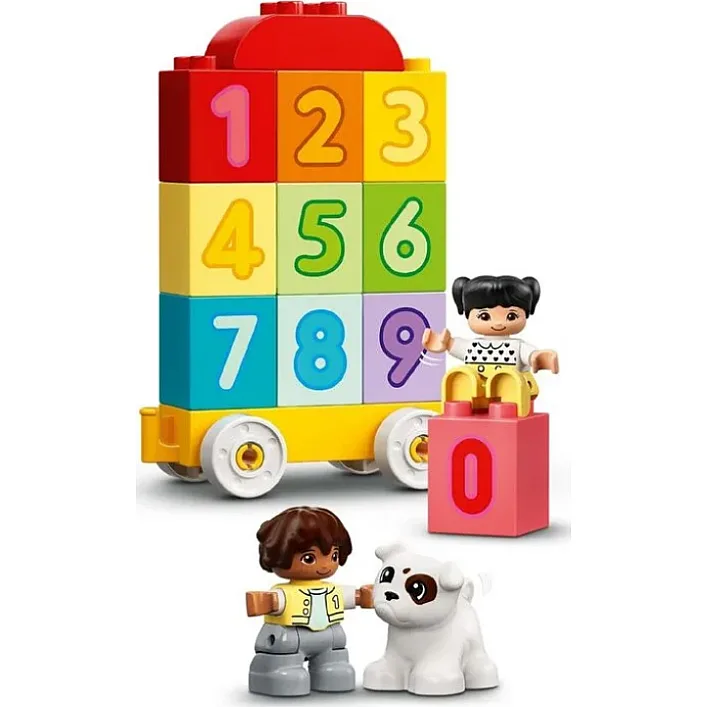 Конструктор LEGO Duplo Поезд с цифрами учимся считать 23 детали (10954)