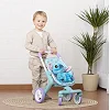 Коляска для ляльок Smoby Стіч. Прогулянка, з поворотними колесами та м'якою іграшкою (7600251225)