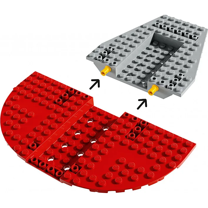 Конструктор LEGO Star Wars Багряный огненный ястреб 136 деталей (75384)