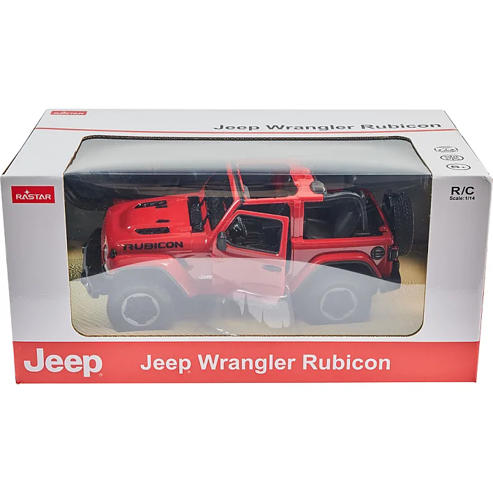 Радіокерована іграшка Rastar JEEP Wrangler Rubicon 1:14 червоний (79460 red)