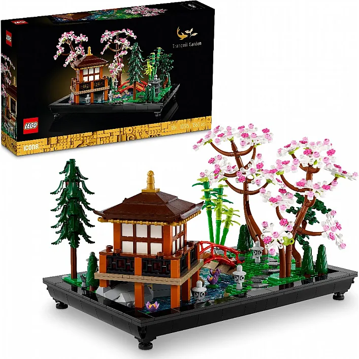 Конструктор LEGO Icons Тихий сад 1363 детали (10315)