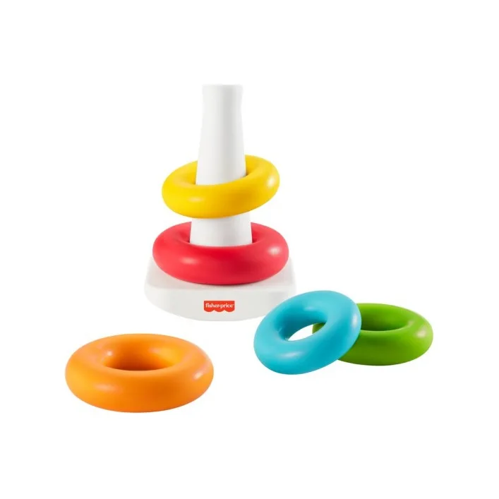 Развивающая игрушка Fisher-Price Пирамидка из эко-материалов (GRF09)