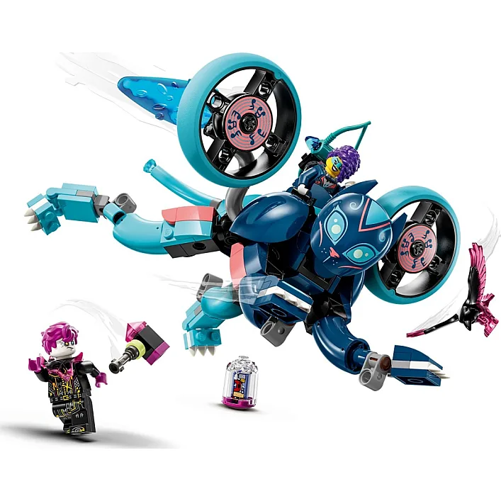 Конструктор LEGO DREAMZzz Кошачий мотоцикл Зоуи (71479)