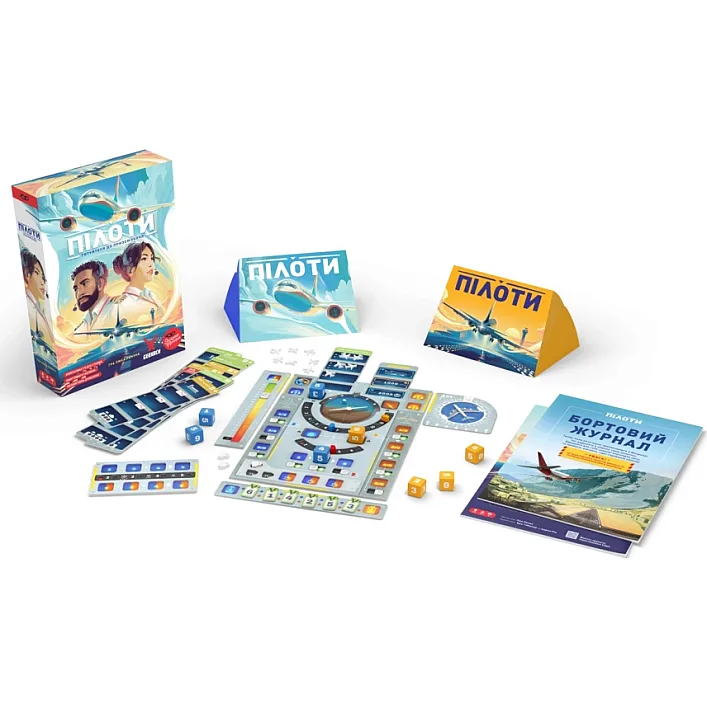 Настільна гра Geekach Games Пілоти (Sky Team) (укр.) (GKCH207st)