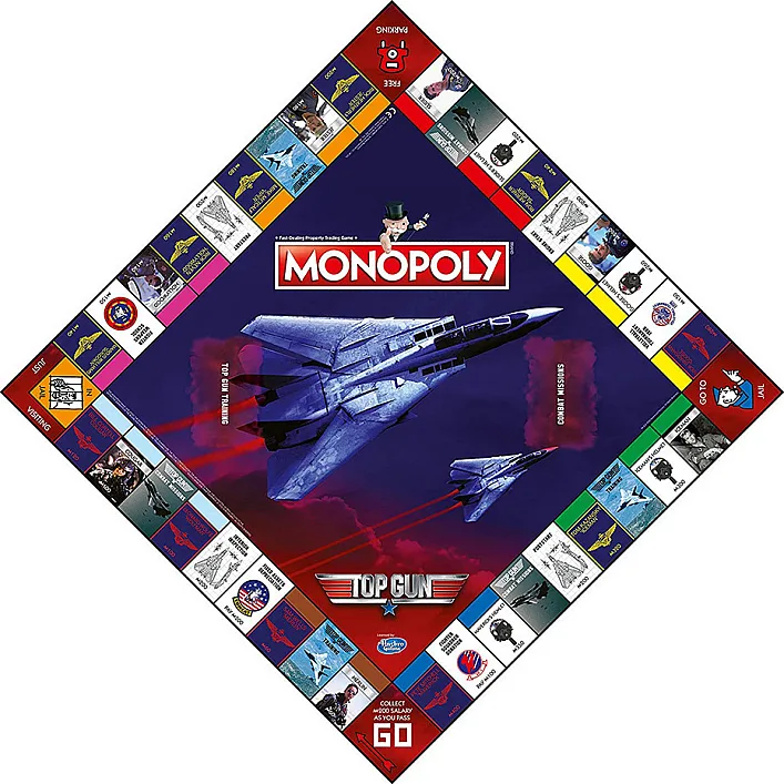 Настольная игра Winning Moves Top Gun Monopoly (WM00548-EN1-6)