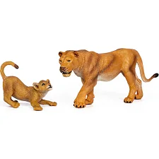 Фигурка Kids Team Сафари Львица и львёнок (Q9899-A31_2)