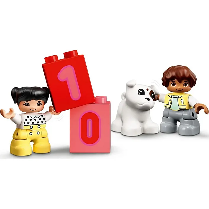 Конструктор LEGO Duplo Поезд с цифрами учимся считать 23 детали (10954)