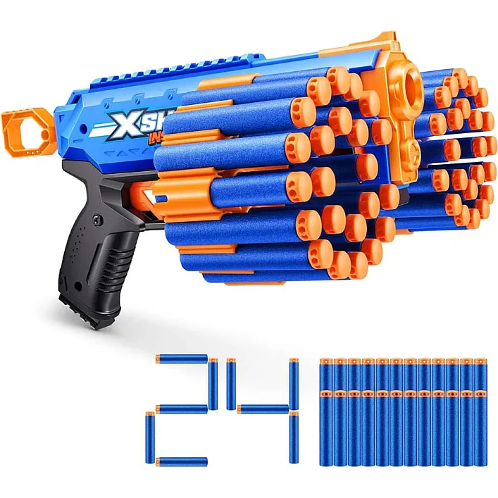 Іграшкова зброя Zuru X-Shot Швидкострільний бластер Insanity-Manic (24 патронів) (36603R)