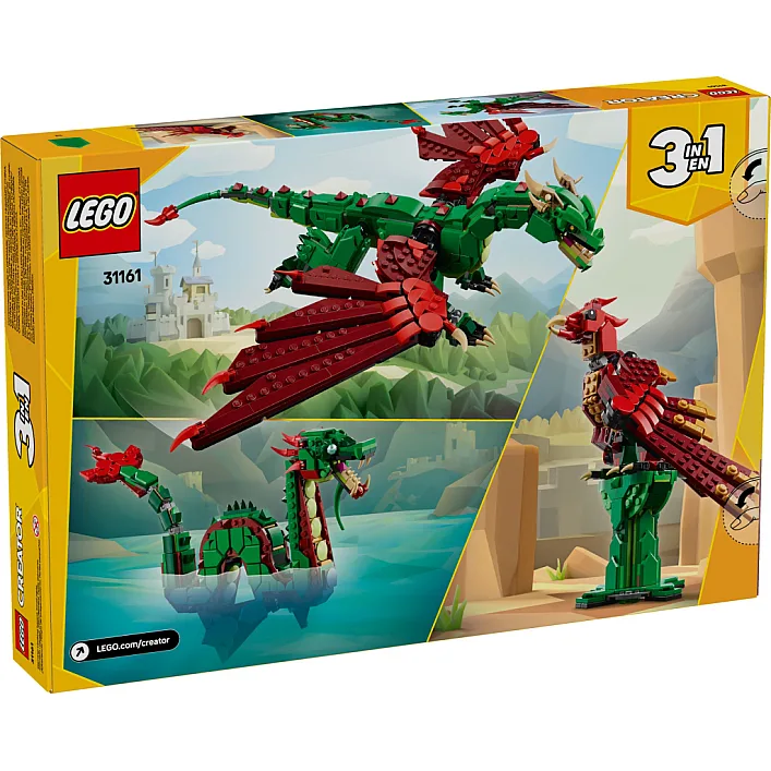 Конструктор LEGO Creator Средневековый дракон (31161)