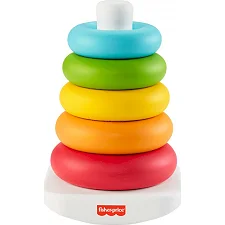 Развивающая игрушка Fisher-Price Пирамидка из эко-материалов (GRF09)