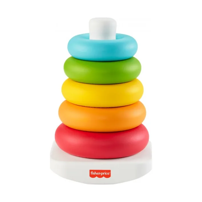 Развивающая игрушка Fisher-Price Пирамидка из эко-материалов (GRF09)