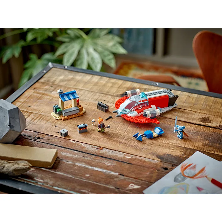 Конструктор LEGO Star Wars Багряный огненный ястреб 136 деталей (75384)