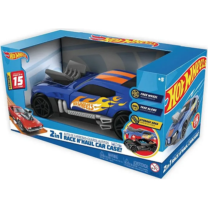 Ігровий набір Hot Wheels Гоночний автомобіль-гараж 2 в 1 (HWCC15)