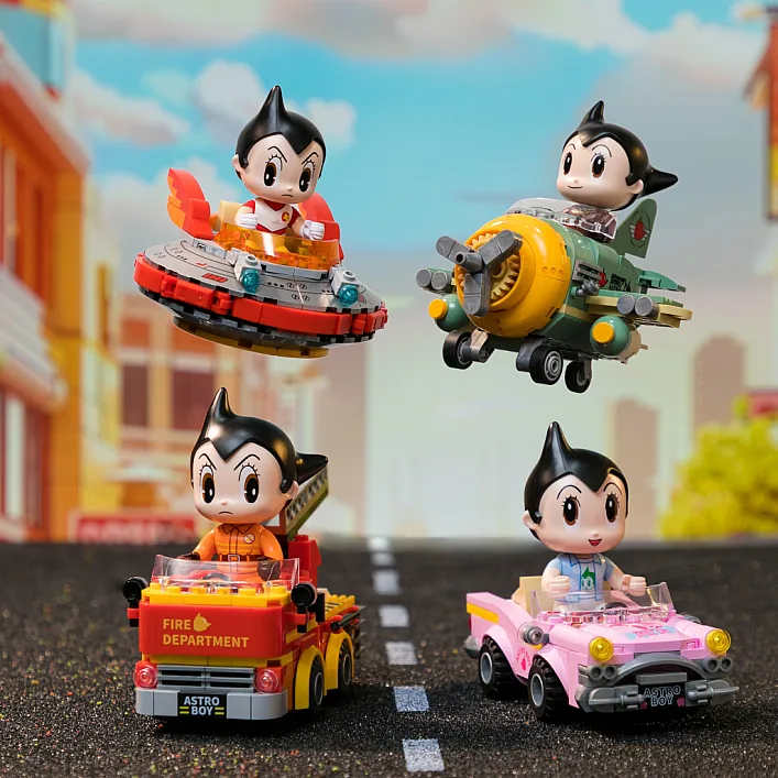 Конструктор Pantasy Astro Boy - Винтажная машина (86211) (86211)