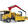 Спецтехніка Bruder Scania Super 560R з краном-маніпулятором 1:16 з аксесуарами (03551)