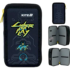 Пенал Kite 623 Cyber, 2 отделения (K25-623-4)