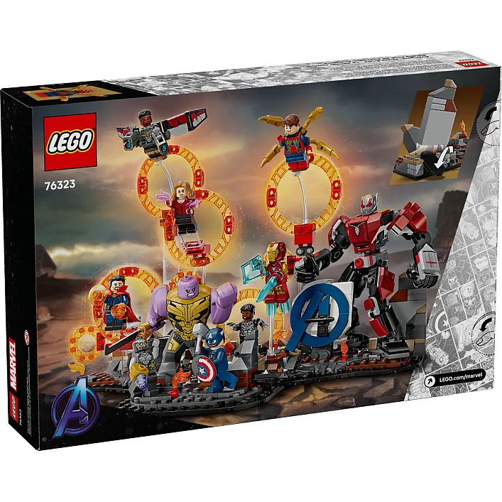 Конструктор LEGO Super Heroes Месники: Завершення. Вирішальна битва (76323)