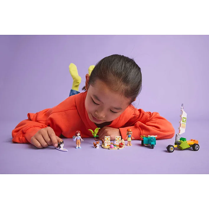 Конструктор LEGO Friends Собачі пригоди на серфі та скутері (42641)