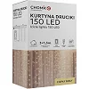 Гірлянда Chomik Штора" 150 LED теплий білий, 3x1,5 м, USB, з пультом, IP20, від мережі (5900779898479)