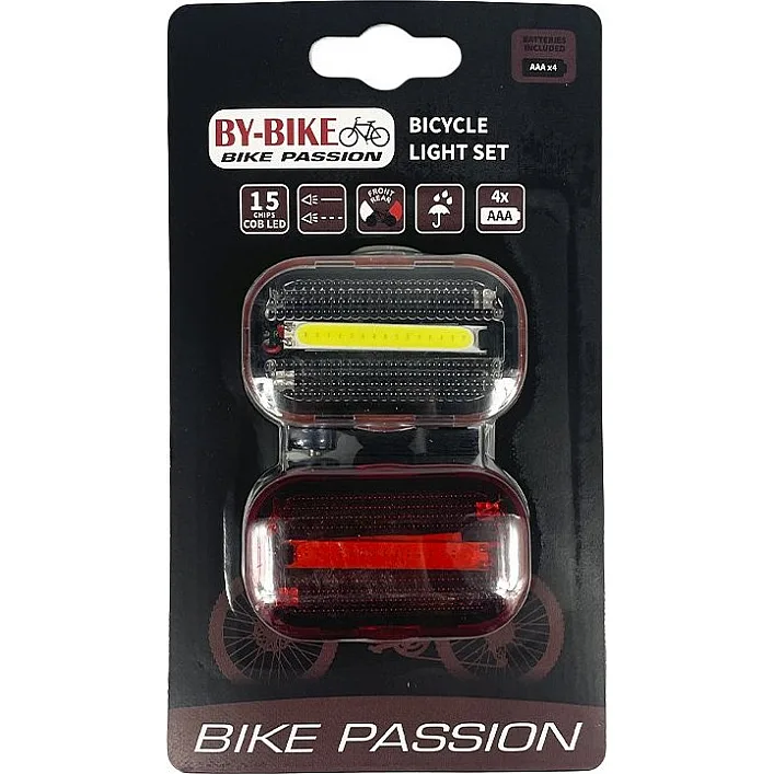 Комплект велофар Good Bike BY-Bike Three COB LED (99173-IS)