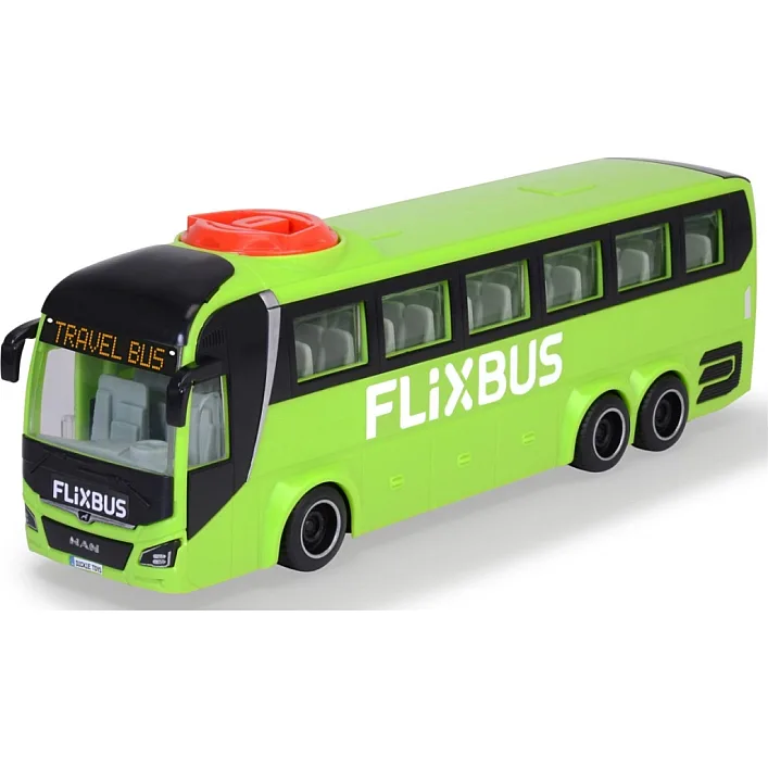 Спецтехника Dickie Toys Туристический автобус Фликсбас 26,5 см (3744015)