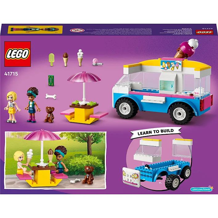 Конструктор LEGO Friends Фургон с мороженым 84 детали (41715)