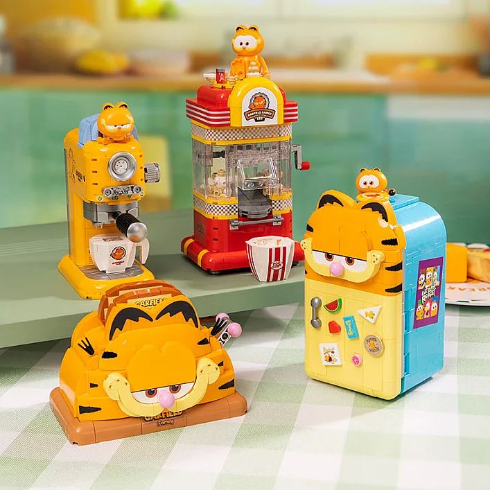 Конструктор Pantasy Garfield -Fantastic Machines - Большой холодильник (86809)
