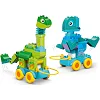 Конструктор LEGO DUPLO Динозавры на колесах 3 в 1 (10451)