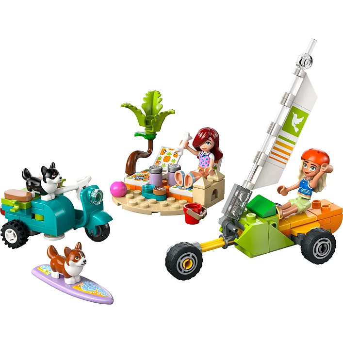 Конструктор LEGO Friends Собачі пригоди на серфі та скутері (42641)