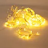 Гірлянда Chomik Штора" 150 LED теплий білий, 3x1,5 м, USB, з пультом, IP20, від мережі (5900779898479)
