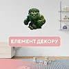 Пазл Ukropchik деревянный Супергерой Халк size - M в коробке с набором-рамкой (Hulk Superhero A4)