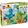 Конструктор LEGO DUPLO Динозавры на колесах 3 в 1 (10451)