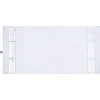 Крыжма детская Pedaliza с серебряной тесьмой (880-white)