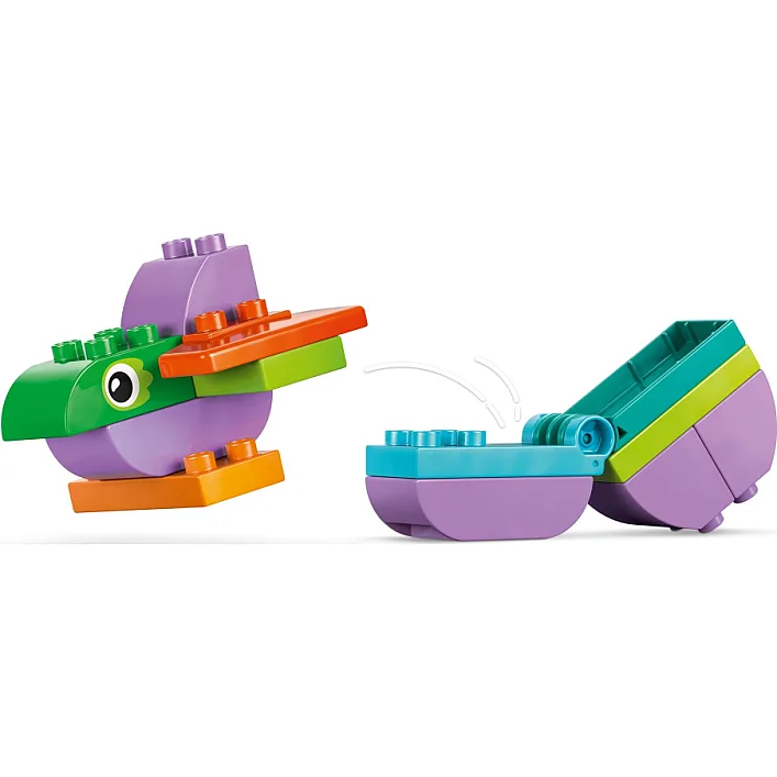 Конструктор LEGO DUPLO Динозавры на колесах 3 в 1 (10451)