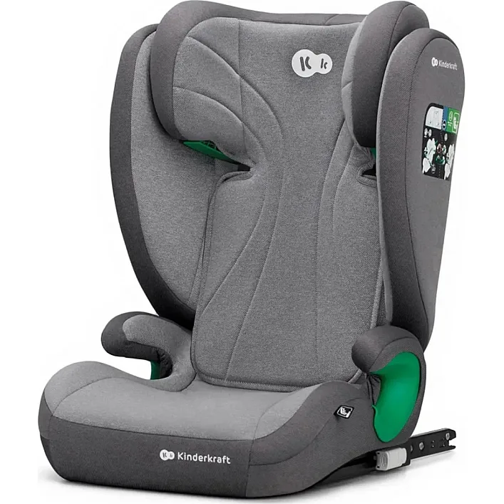 Автокрісло Kinderkraft Junior Fix 2 i-Size Rocket Grey (KCJUFI20GRY0000) (5902533921577)