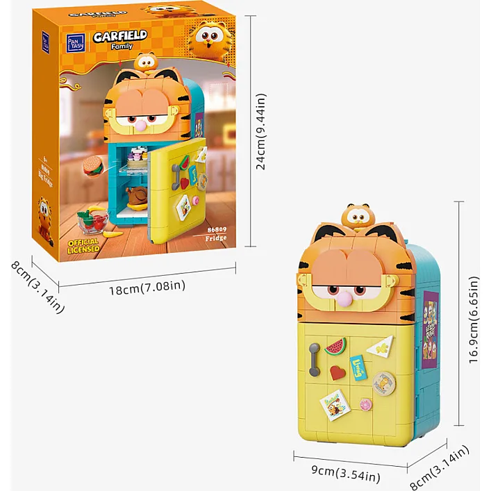Конструктор Pantasy Garfield -Fantastic Machines - Большой холодильник (86809)