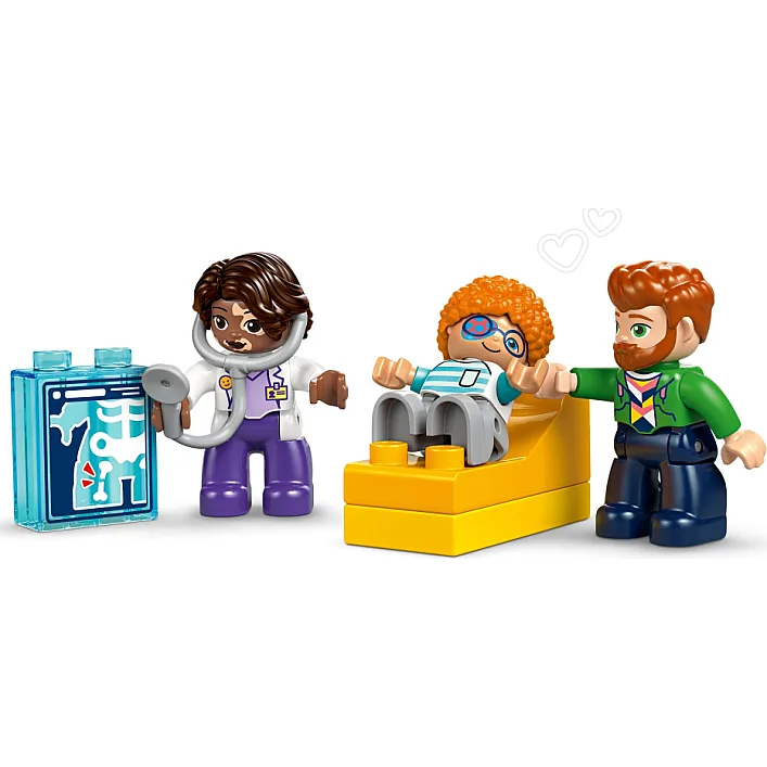 Конструктор LEGO DUPLO Town Уперше: візит до лікаря (10449)