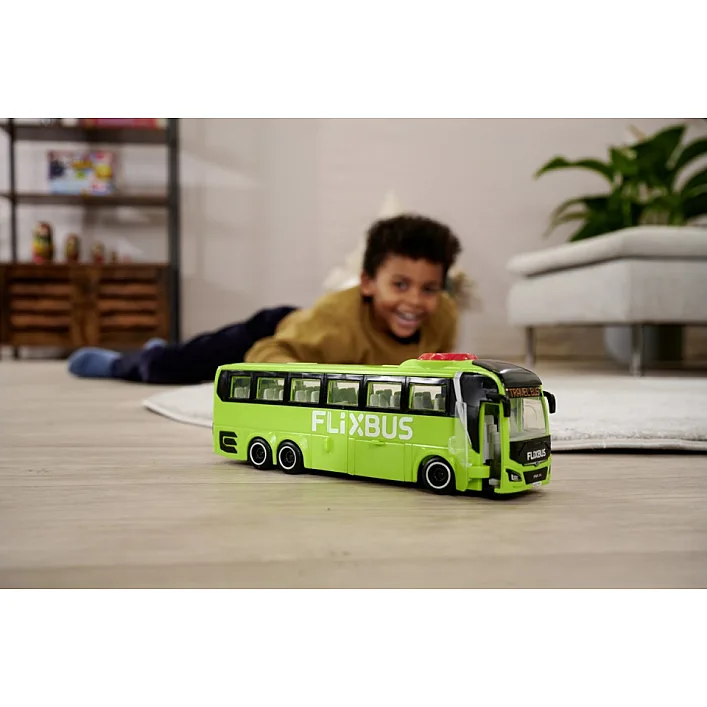 Спецтехника Dickie Toys Туристический автобус Фликсбас 26,5 см (3744015)